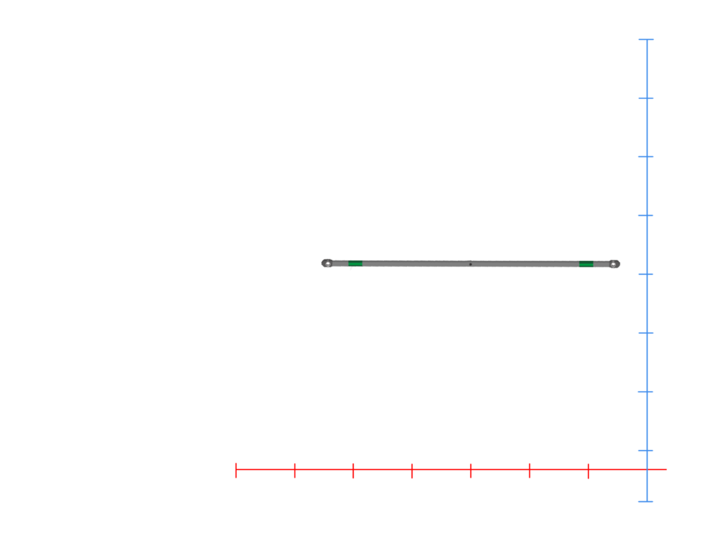 閉じた枠組足場ブレス(1829)定規付