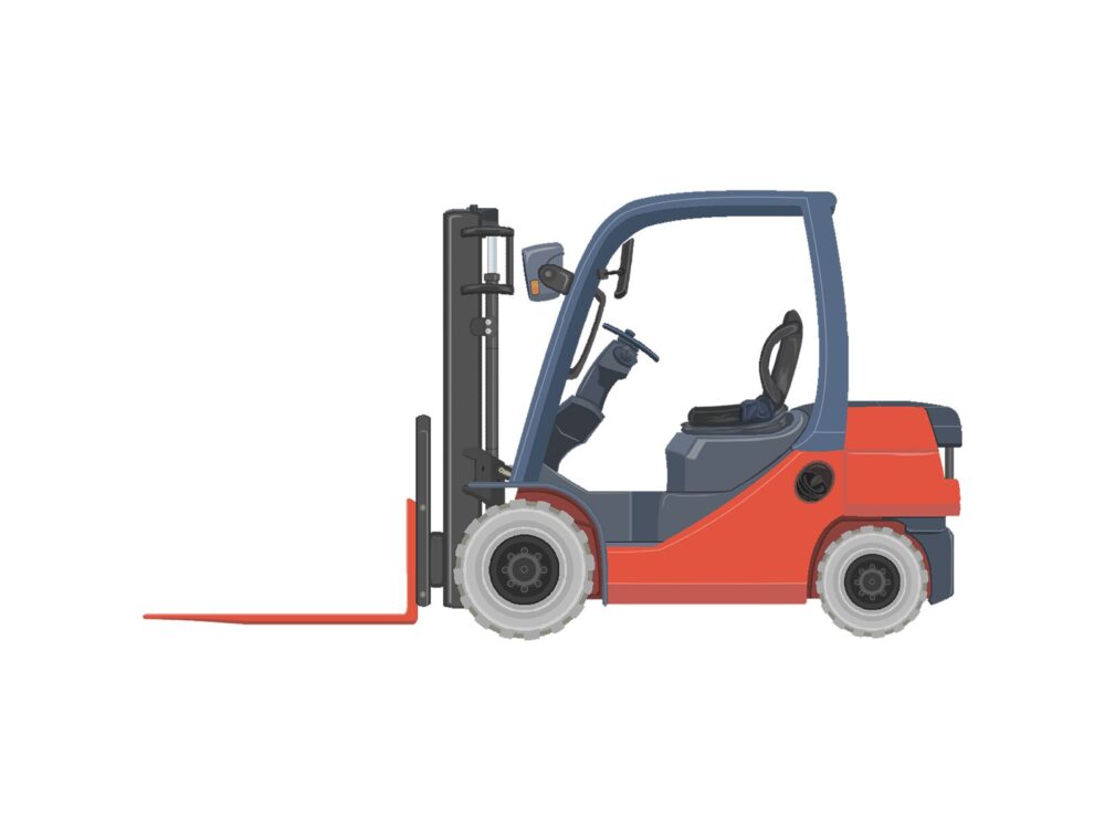 カウンターバランスフォークリフト2.5t横(ノーマル)