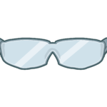 保護メガネ正面(カスタマイズ用)
