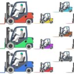 フォークリフト運転横面