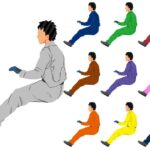 フォークリフト運転作業員1横面