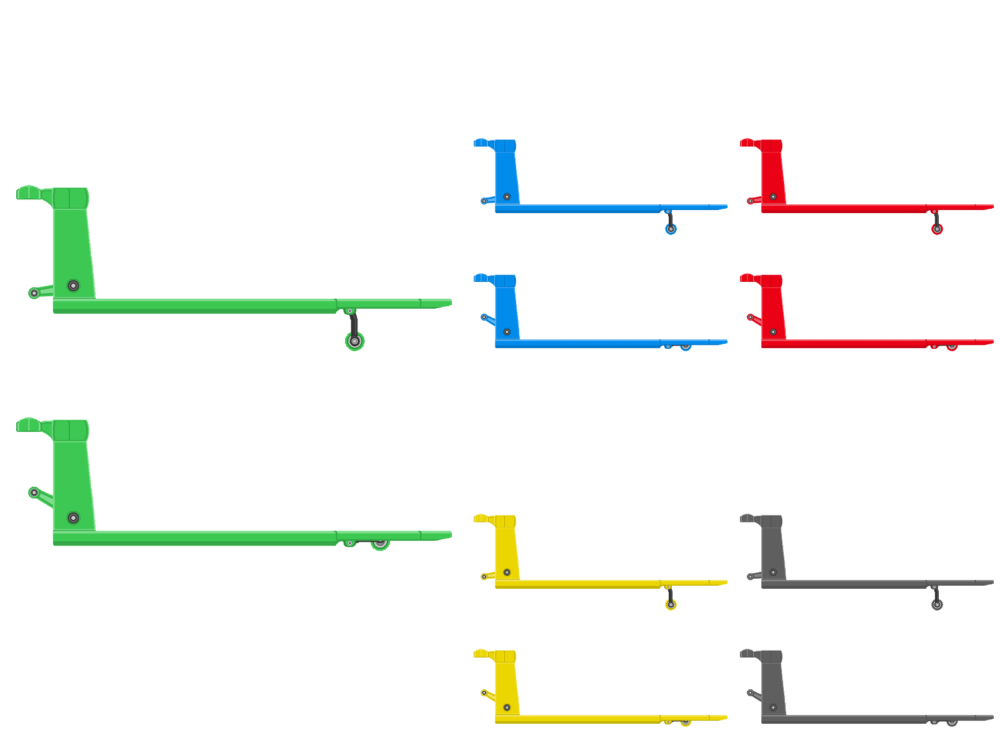 2515〜2519ハンドパレット(本体のみ)横面カスタマイズ用