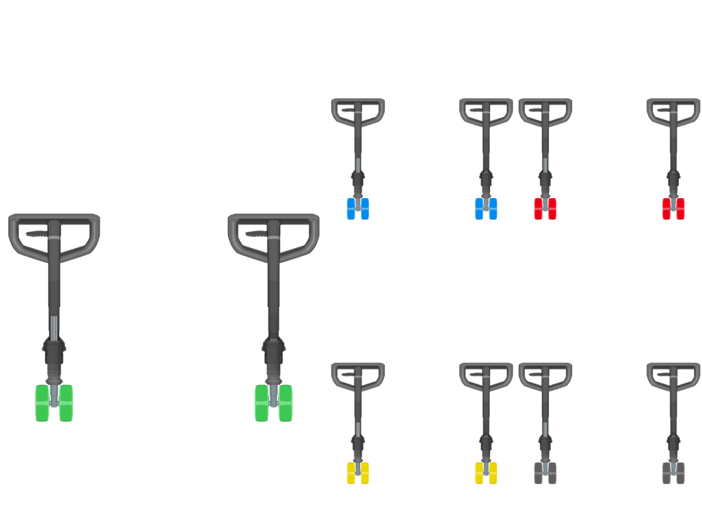 2558〜2562ハンドパレット(ハンドルのみ)Fカスタマイズ用