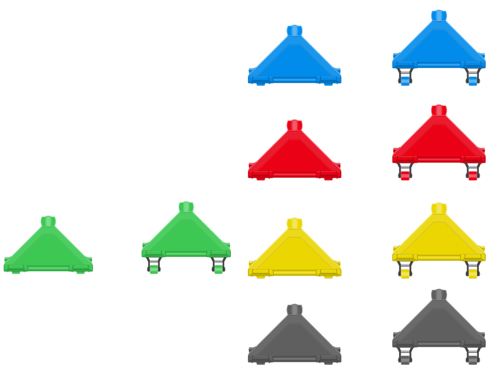 2533〜2537ハンドパレット(本体のみ)表面カスタマイズ用
